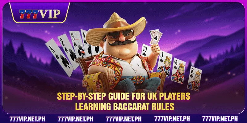 Step-by-step guide for UK players learning baccarat rules